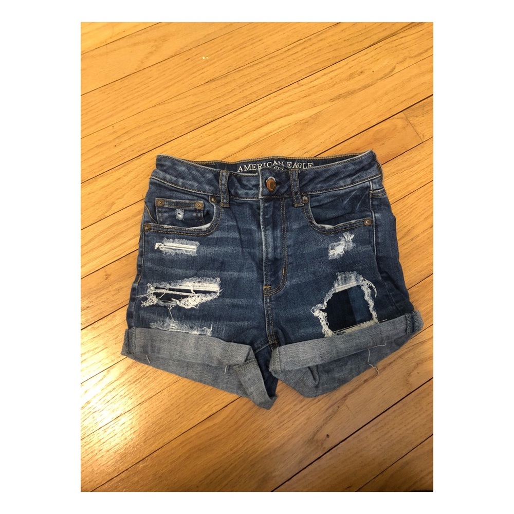 American eagle super stretch shorts